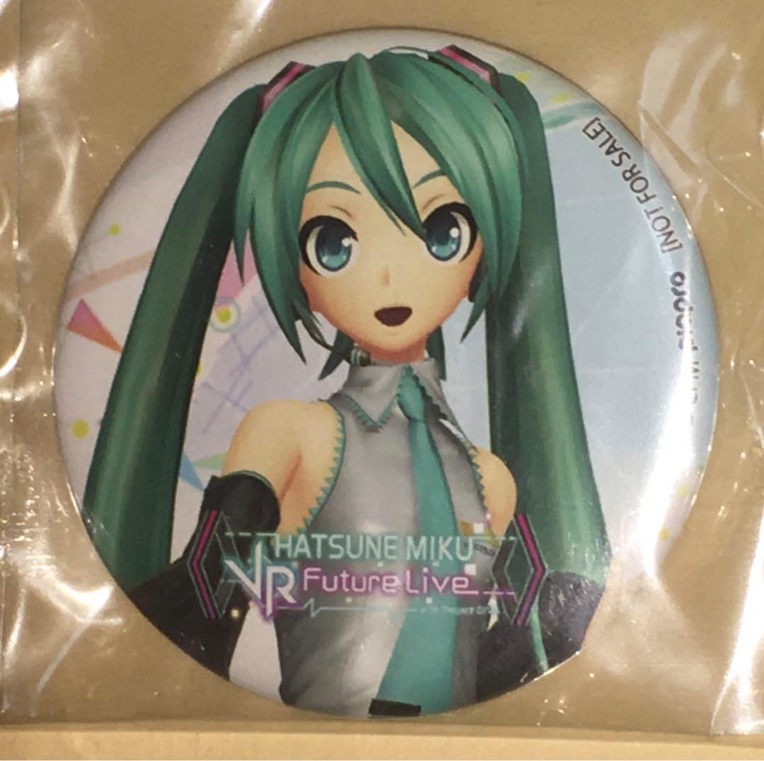 セガ① 初音ミク 雪ミク  MIKU 2017 缶バッジ