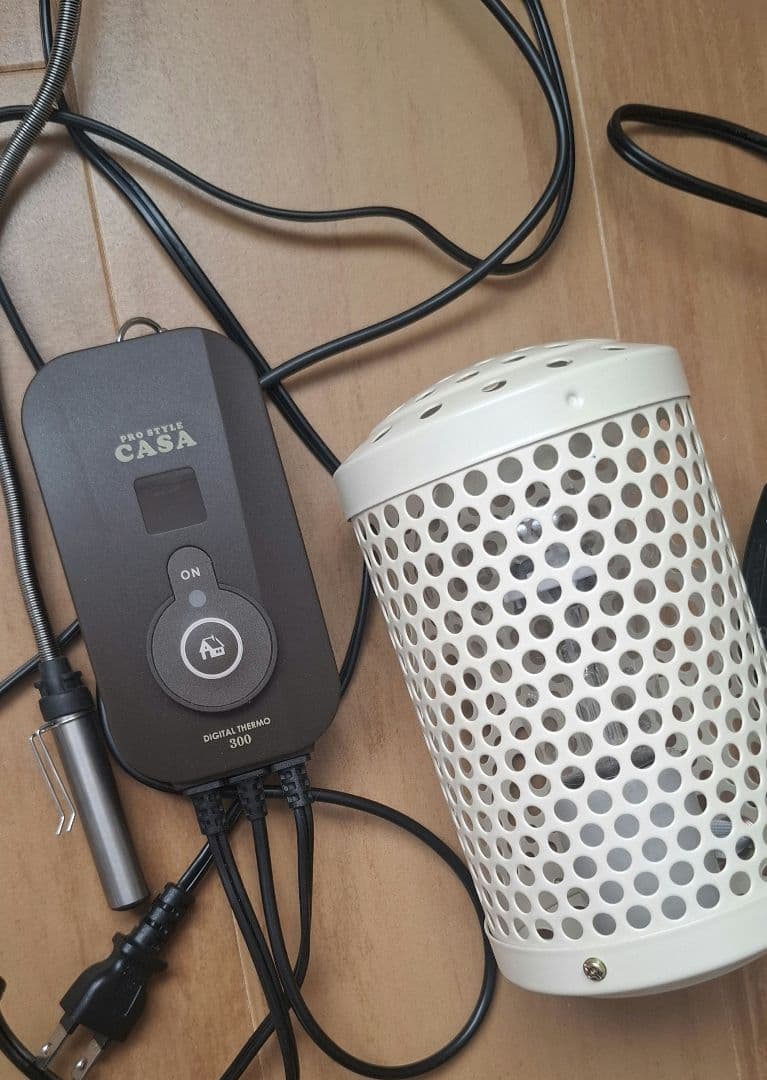 マルカンヒートランプ100v 60w・デジタルサーモ CASA カーサ