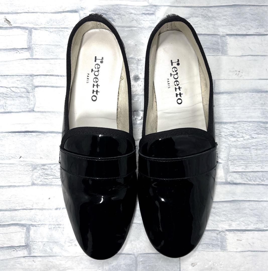 repetto レペット マイケル フランス製 ブラック EU38/24cm