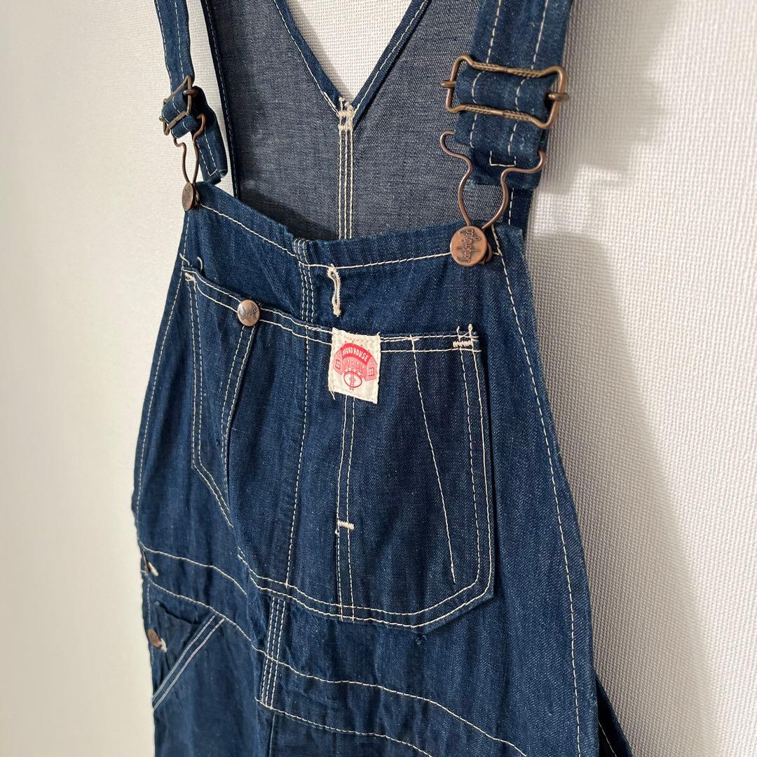 40s Round House ヴィンテージオーバーオール W36