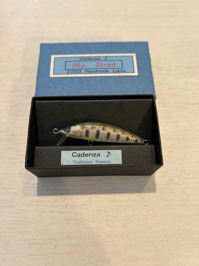 Cadenza カデンツァ 50s Strad ハンドメイドミノー②