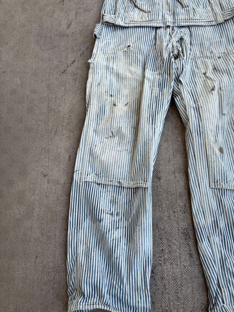 PAYDAY ペイデイ　ヒッコリーオーバーオール　40s