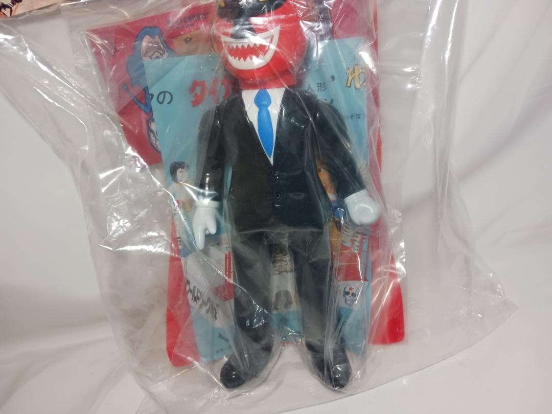未開封品　メディコムトイ　タイガーマスク　なぞの魔人　ソフビ　中嶋製作所