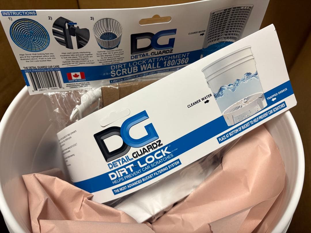 DETAIL GUARDZ 洗車用4点セット 18Lバケツ