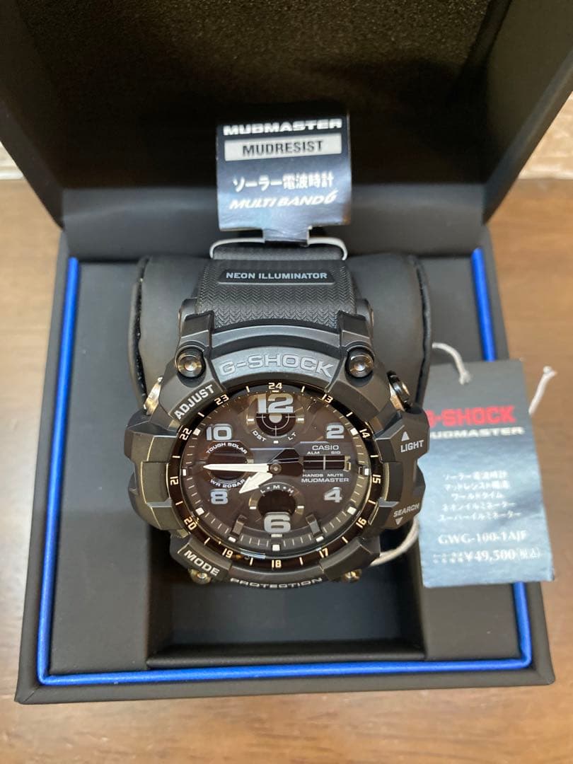 【未使用に近い極美品】G-SHOCK MUDMASTER GWG-100