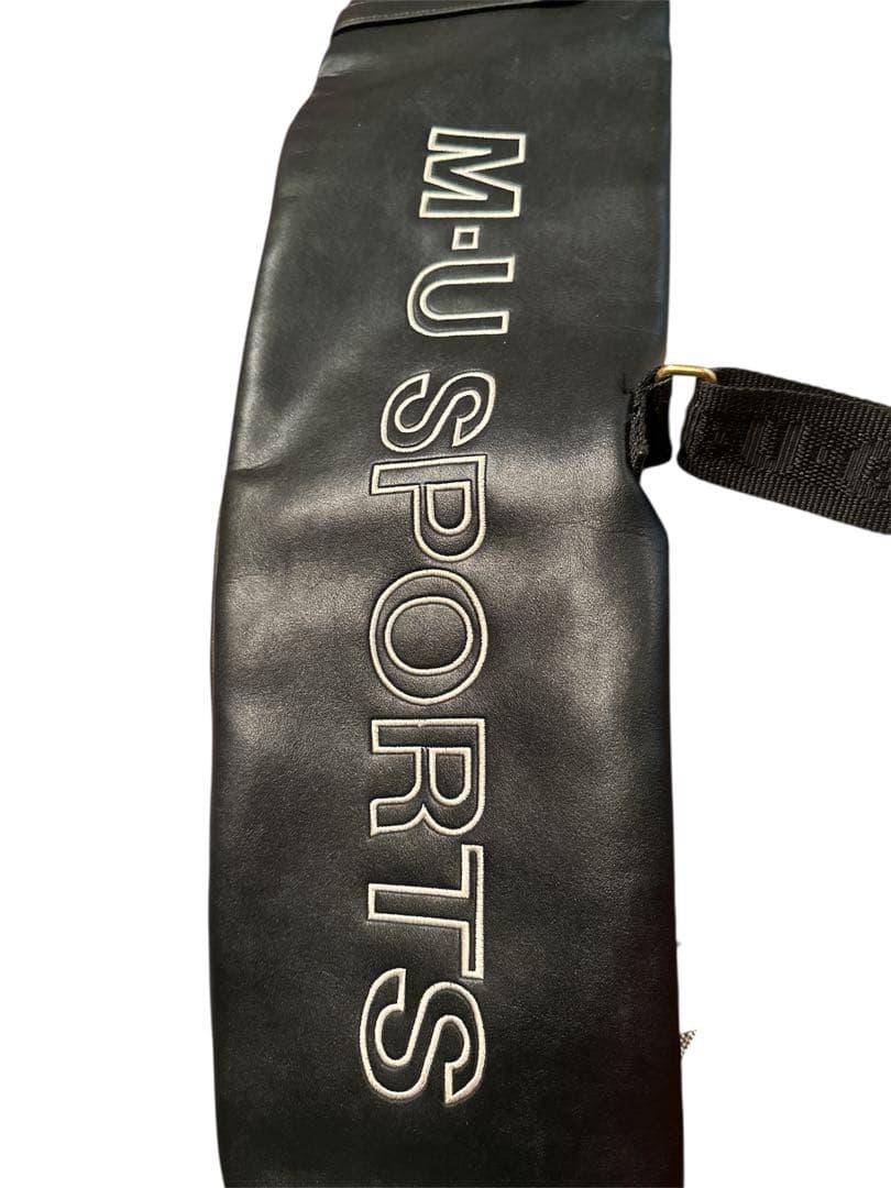 MJU SPORTS ゴルフキャディバッグ ブラック