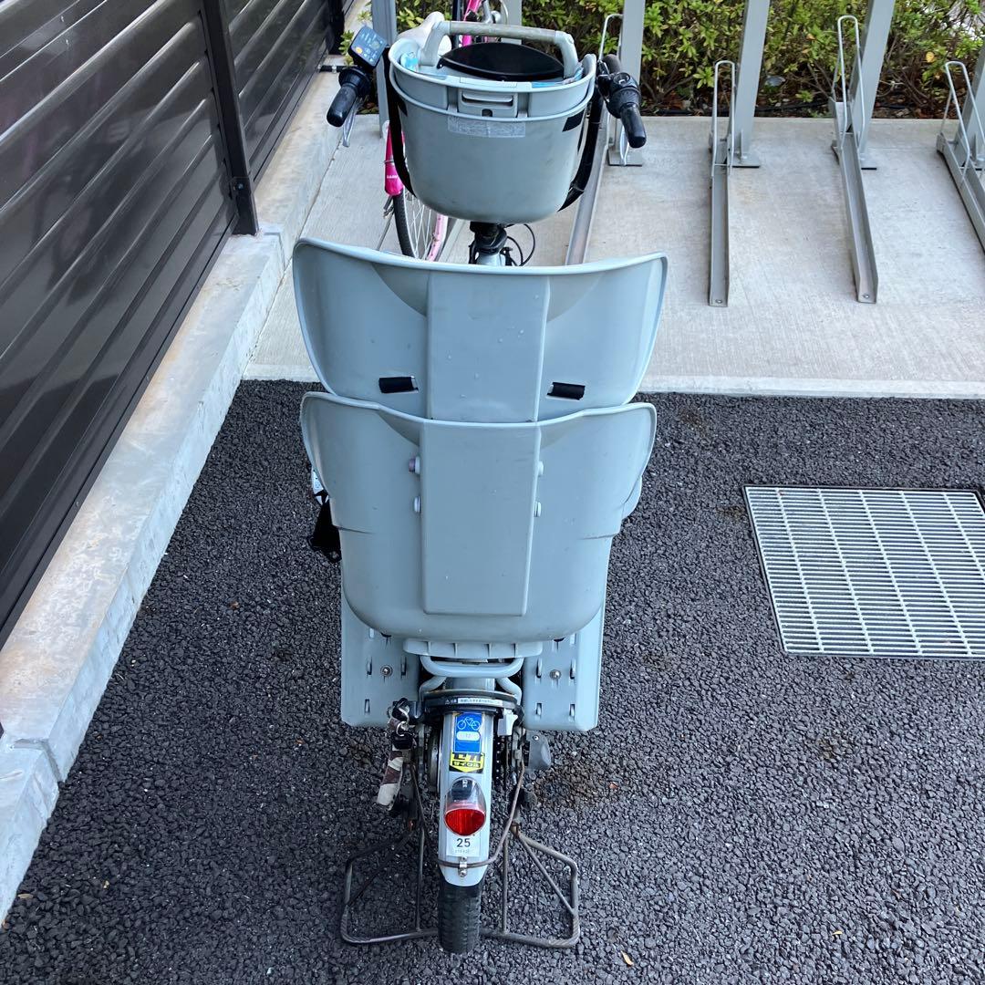 電動アシスト自転車 前後チャイルドシート bikke POLAR eライトブルー