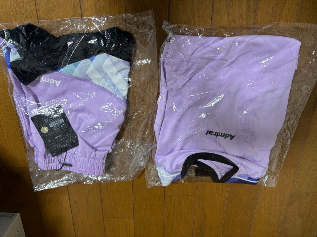 Admiral テニスウェア パープル M ATLJ310 未使用