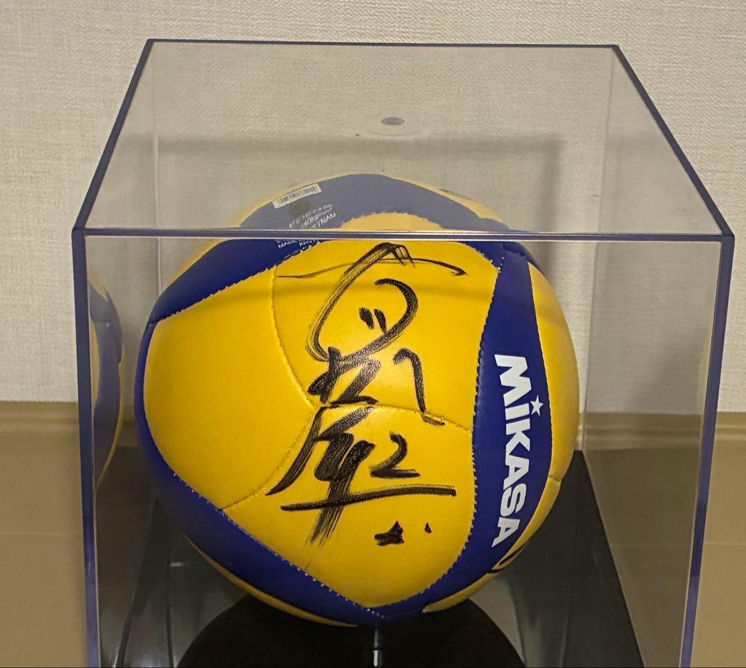 直筆サインボール 古賀紗理那 他 NECレッドロケッツ Vリーグ バレー