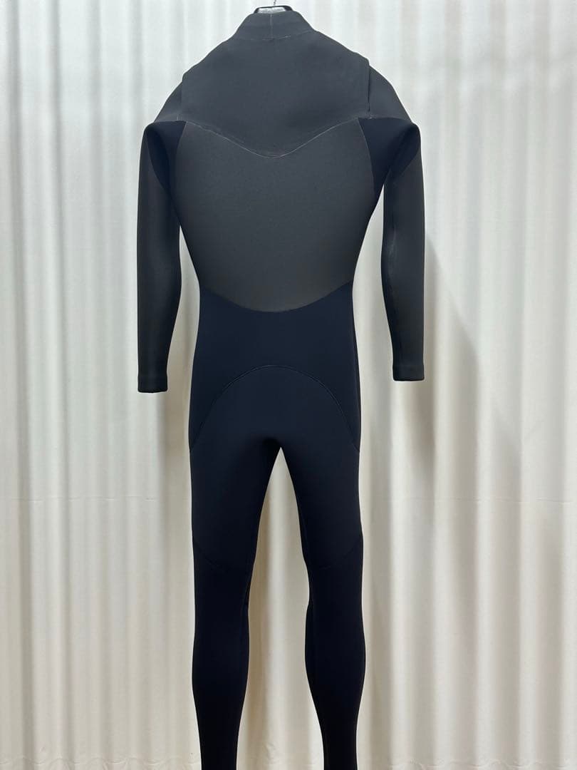 セミドライ　オールブラック　5/3mm チェストジップ　M, ML