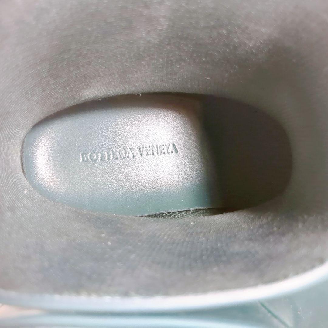 美品 BOTTEGA VENETA (23cm) ボッテガ パドルブーツ 緑