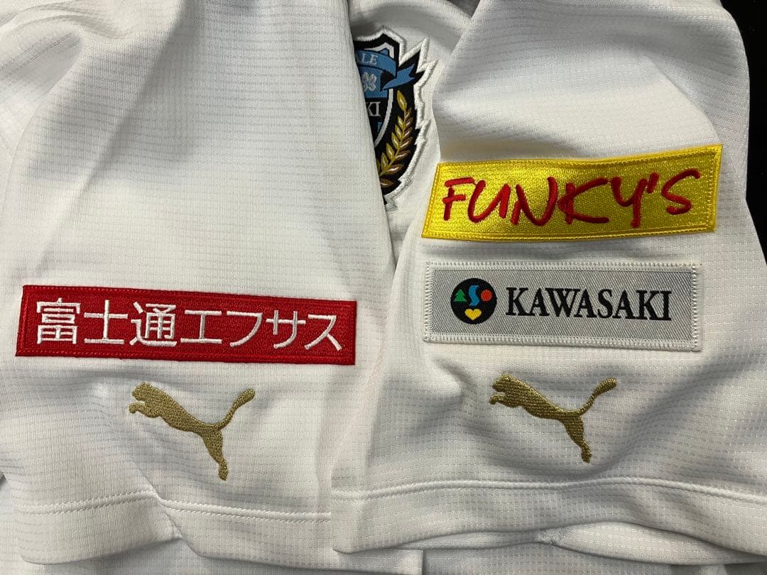 川崎フロンターレ　フルスポンサートレーニングシャツ　支給品