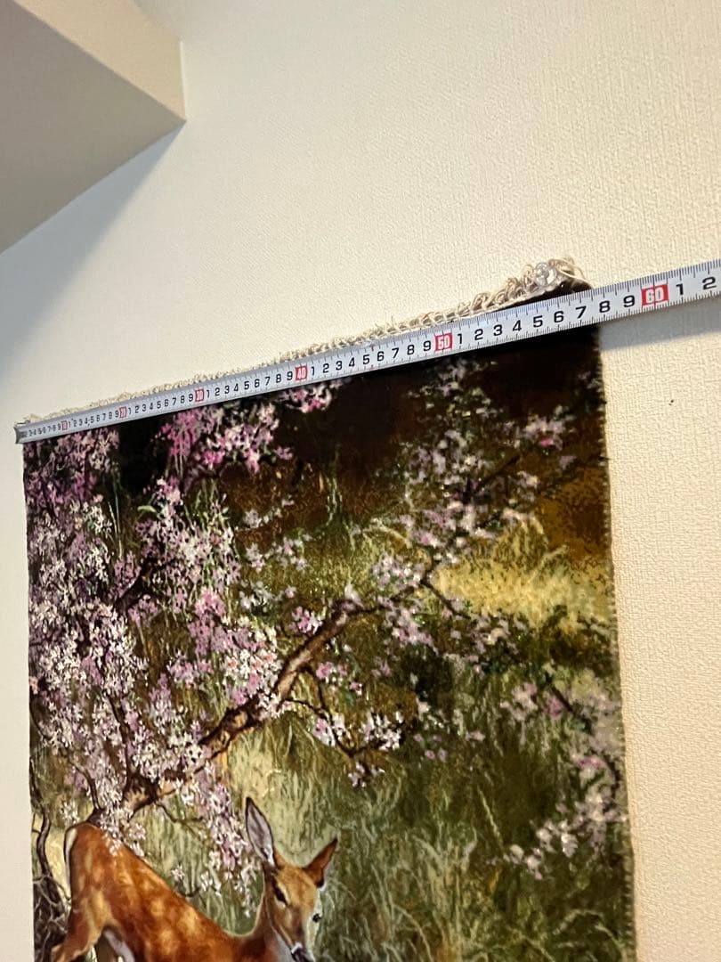 ⭐️ SALE⭐️ペルシャ絨毯　絵画絨毯　手織り　タペストリー