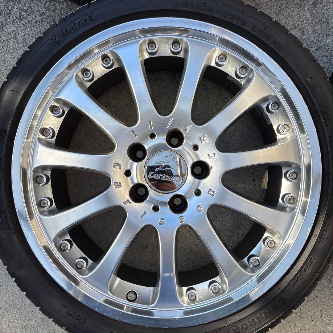 【。さん専用】　カールソンCR1/11 18インチ アルミホイールセット