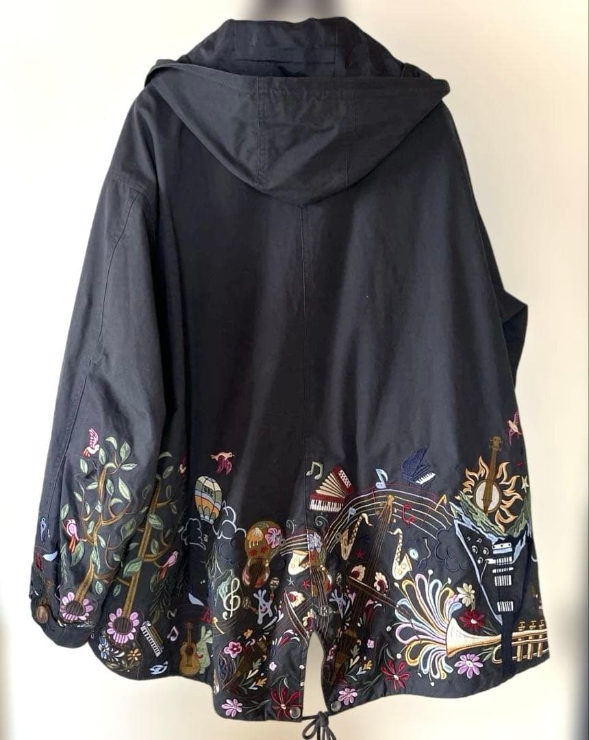 go slow caravan モッズコート ブラック 男女兼用サイズ4超希少❗️