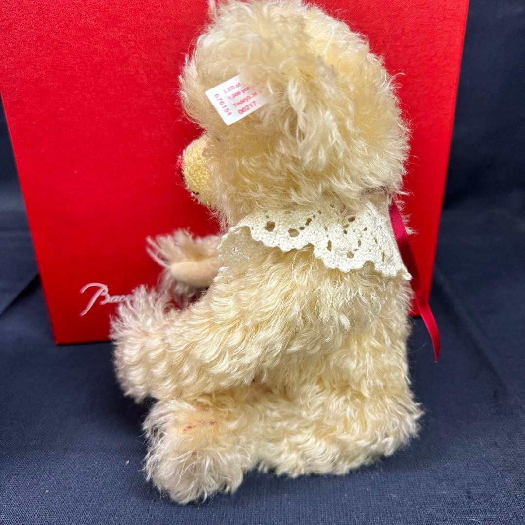 138-38 限定品 シュタイフ×バカラ 2004年 テディベア＆グラス セット