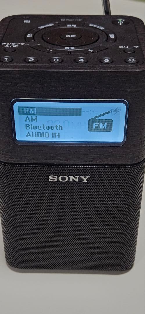 SONY　Bluetooth機能付きラジオ　モデルSRF-V1BT