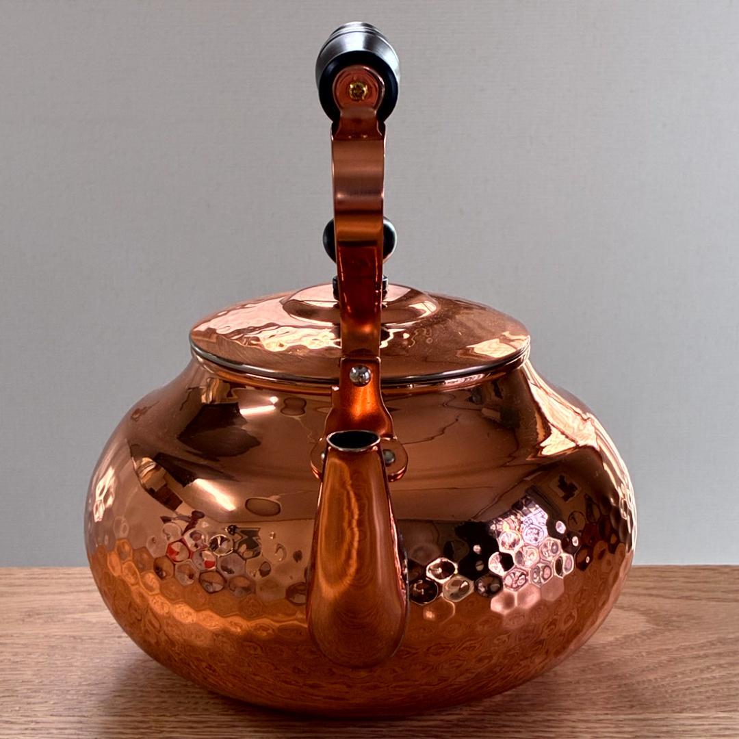 新光金属株式会社 COPPER100 銅ケトル 2.0リットル 未使用品 やかん