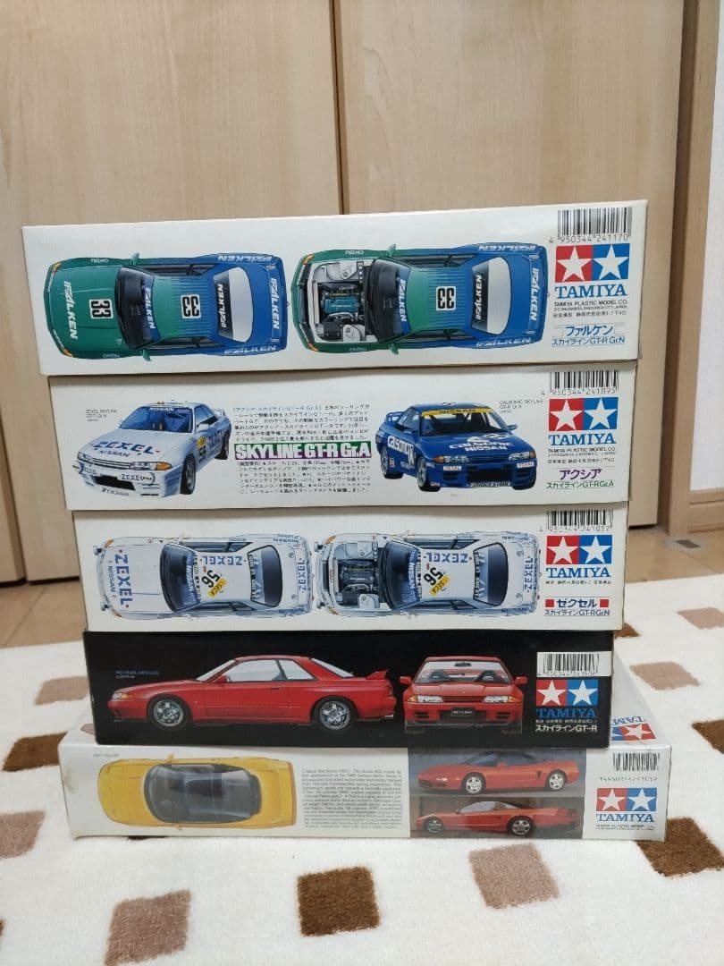 Tamiya SKYLINE GT-R プラモデル 5点セット