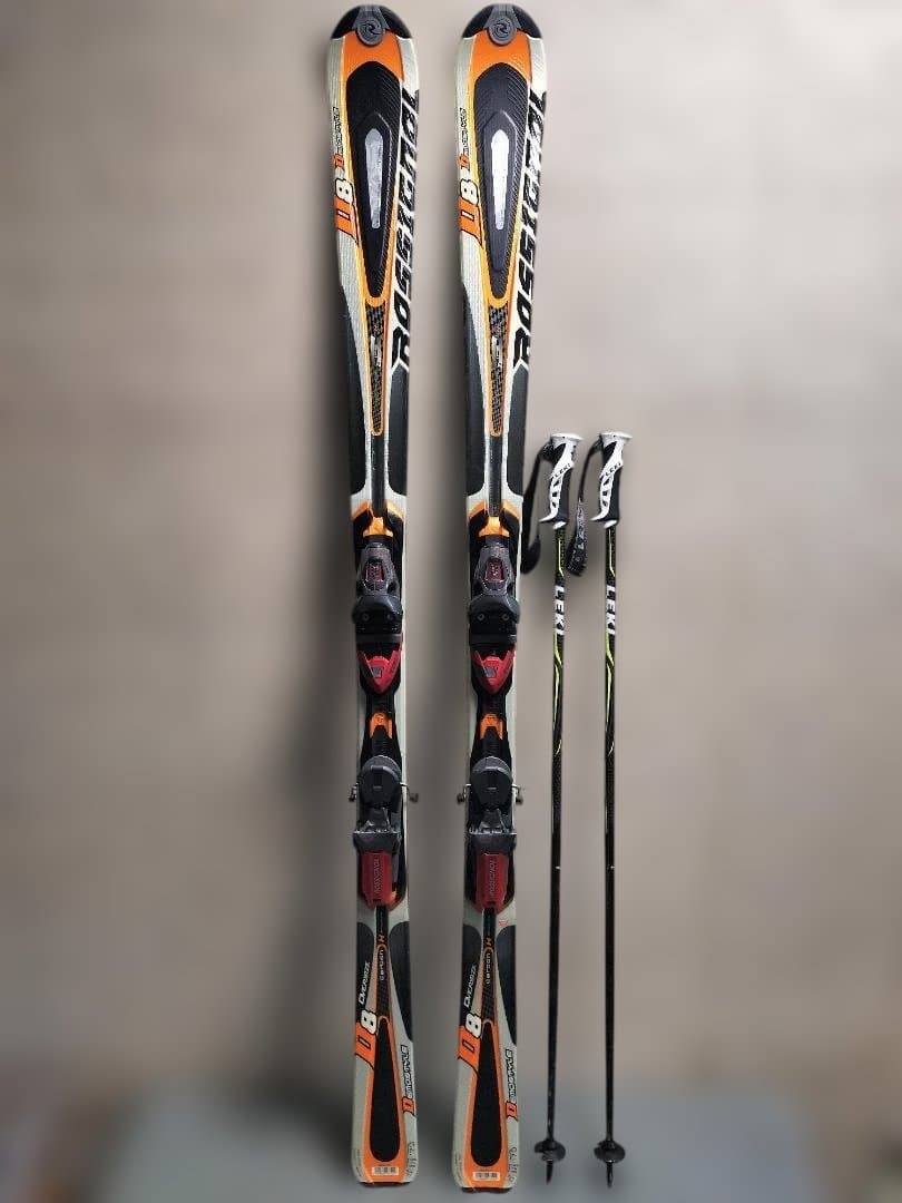 ロシニョール デモ D8 ＋ LEKIポール ＋ オガサカ ケース