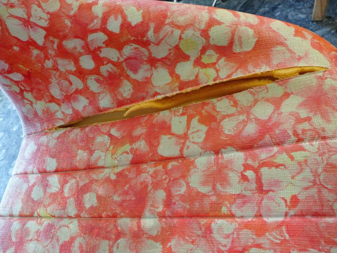 昭和レトロ家具　レトロポップ椅子　ミッドセンチュリー