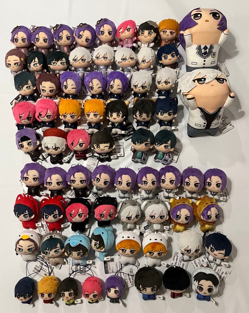 匿名配送 ブルーロック ちびぐるみ他 多種 全105点