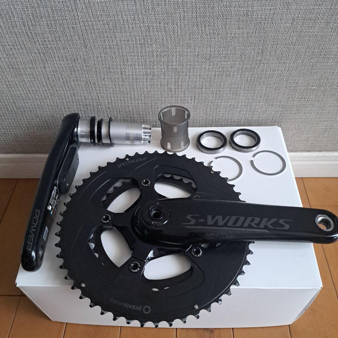 s-works クランク　パワーメーター　172.5mm 52/36t