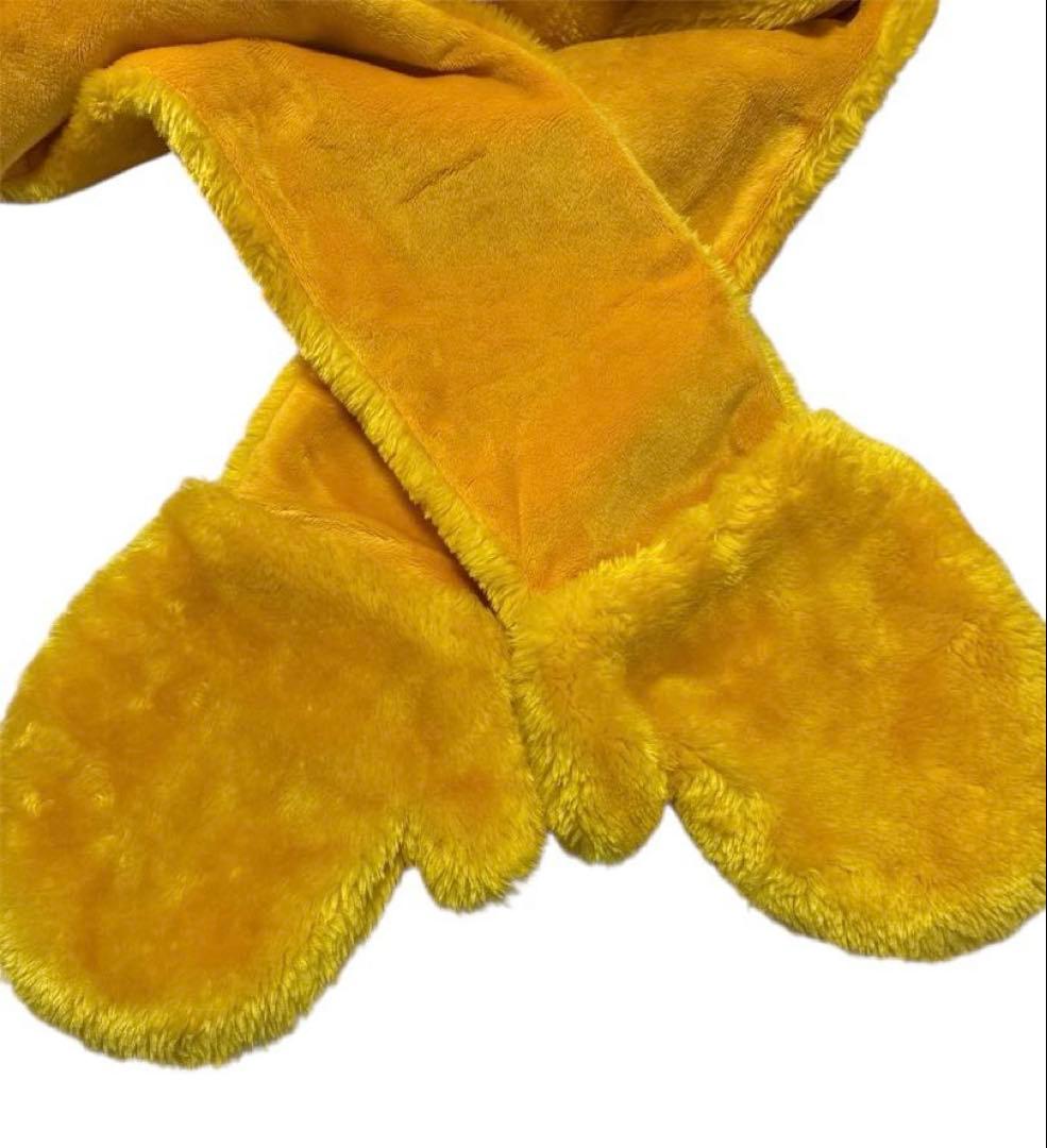 【プーさん】手袋付き　マフラー　ファンキャップ