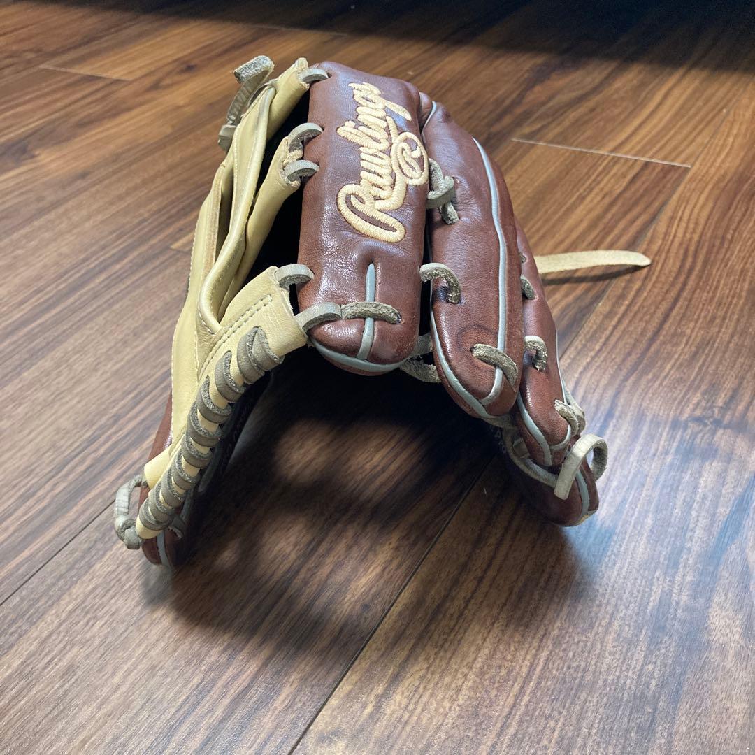 Y*P様 ローリングスRawlings 外野手用　軟式グローブ ブラウン/ベージ