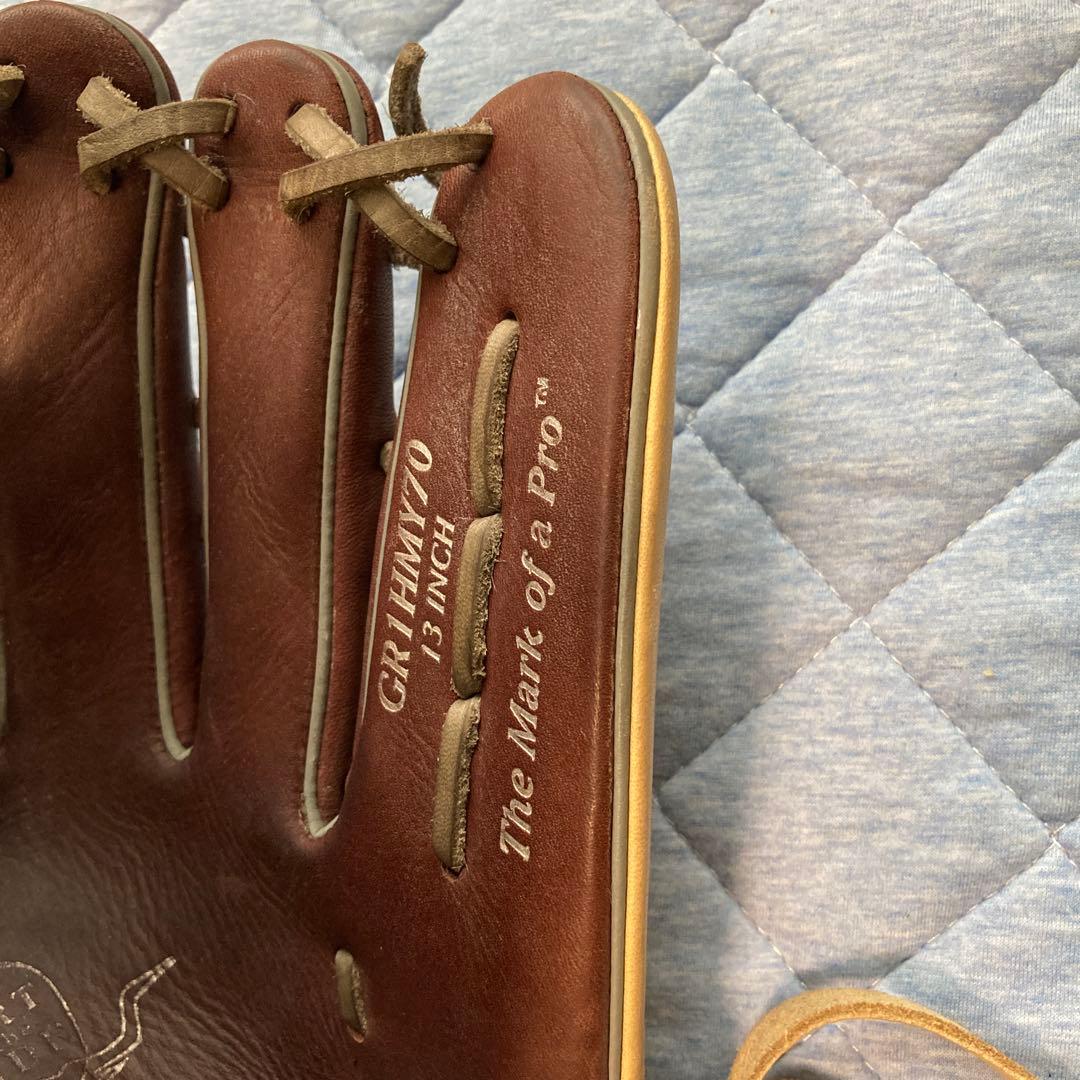 Y*P様 ローリングスRawlings 外野手用　軟式グローブ ブラウン/ベージ