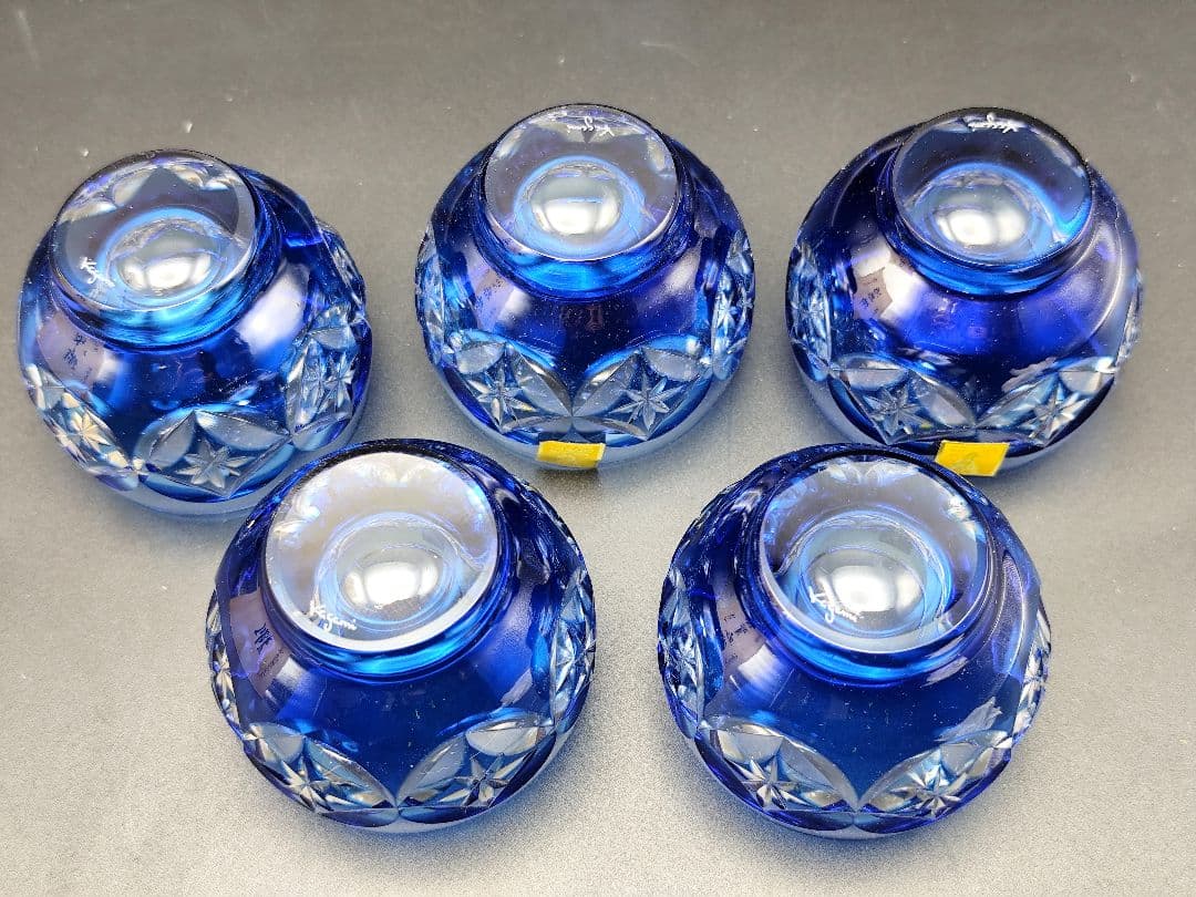 定価86350円？未使用☆カガミクリスタル 酒器揃（切子 江戸切子 薩摩切子）