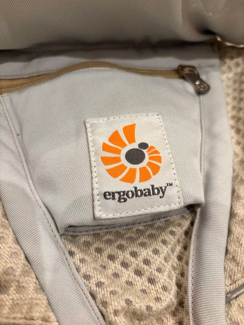 エルゴベビー オムニブリーズ抱っこ紐 サンドベージュ メッシュ