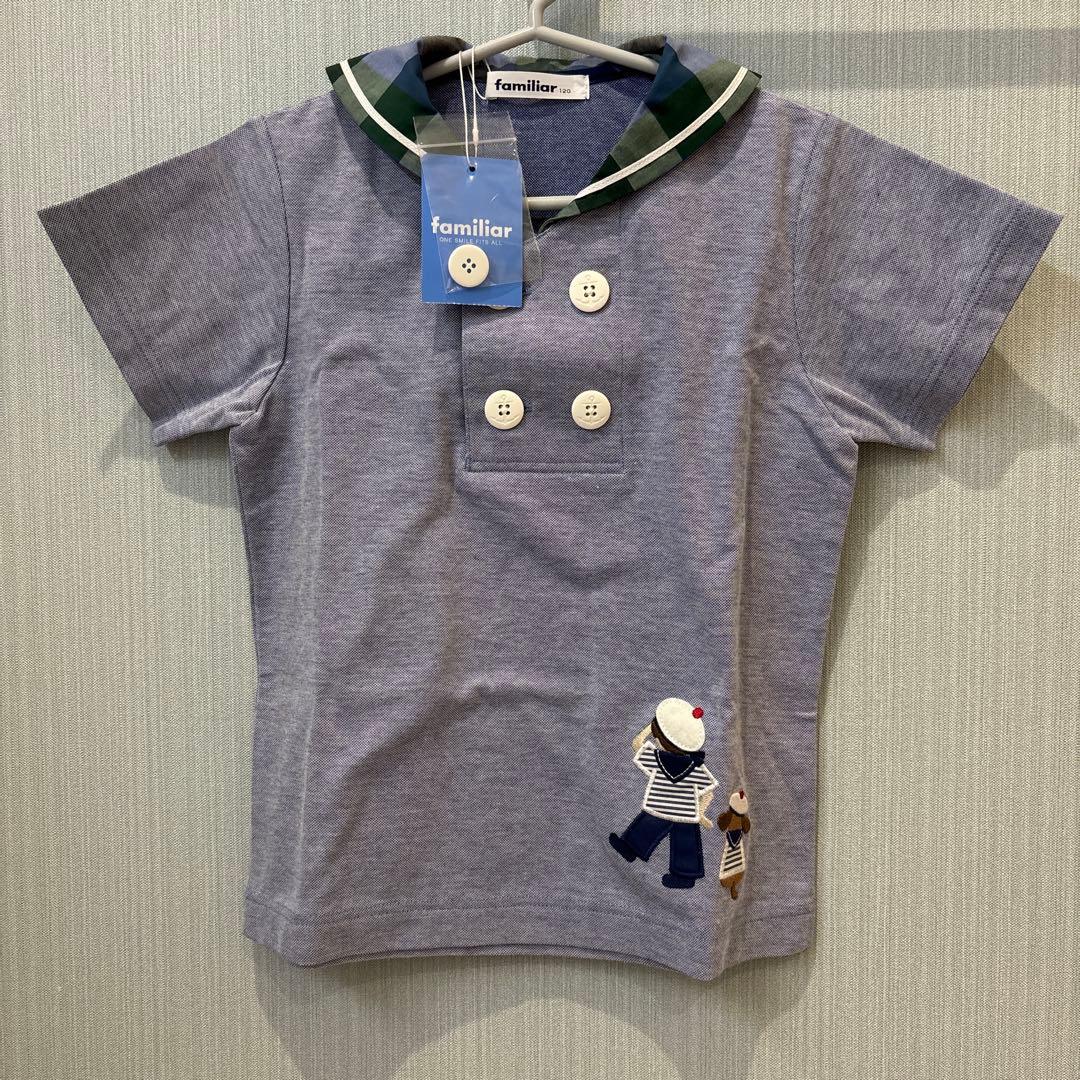 ♡*様 新品タグ付き　ファミリア　セーラー　トップス　120