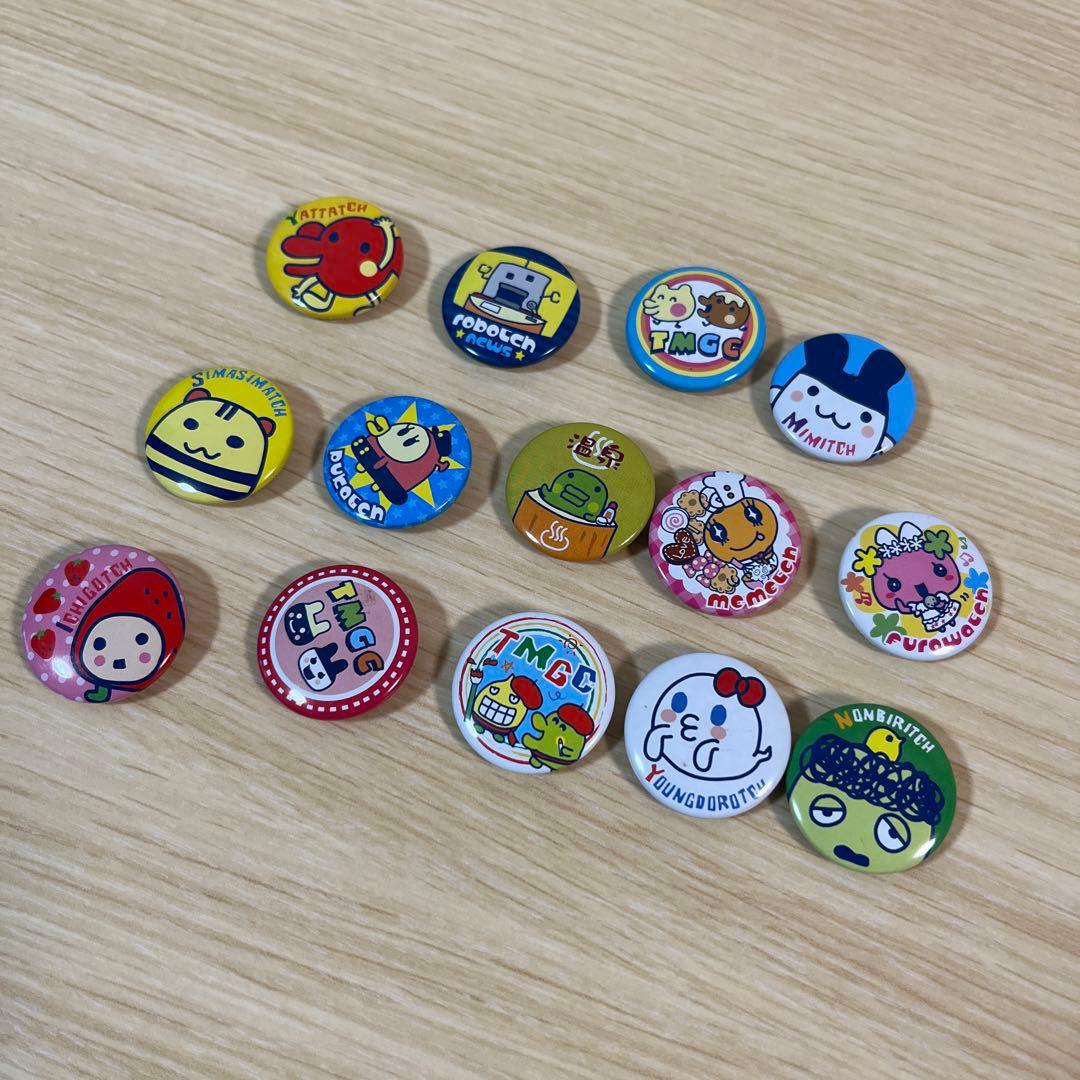 たまごっち　缶バッジ　14個セット　平成レトロ　　希少