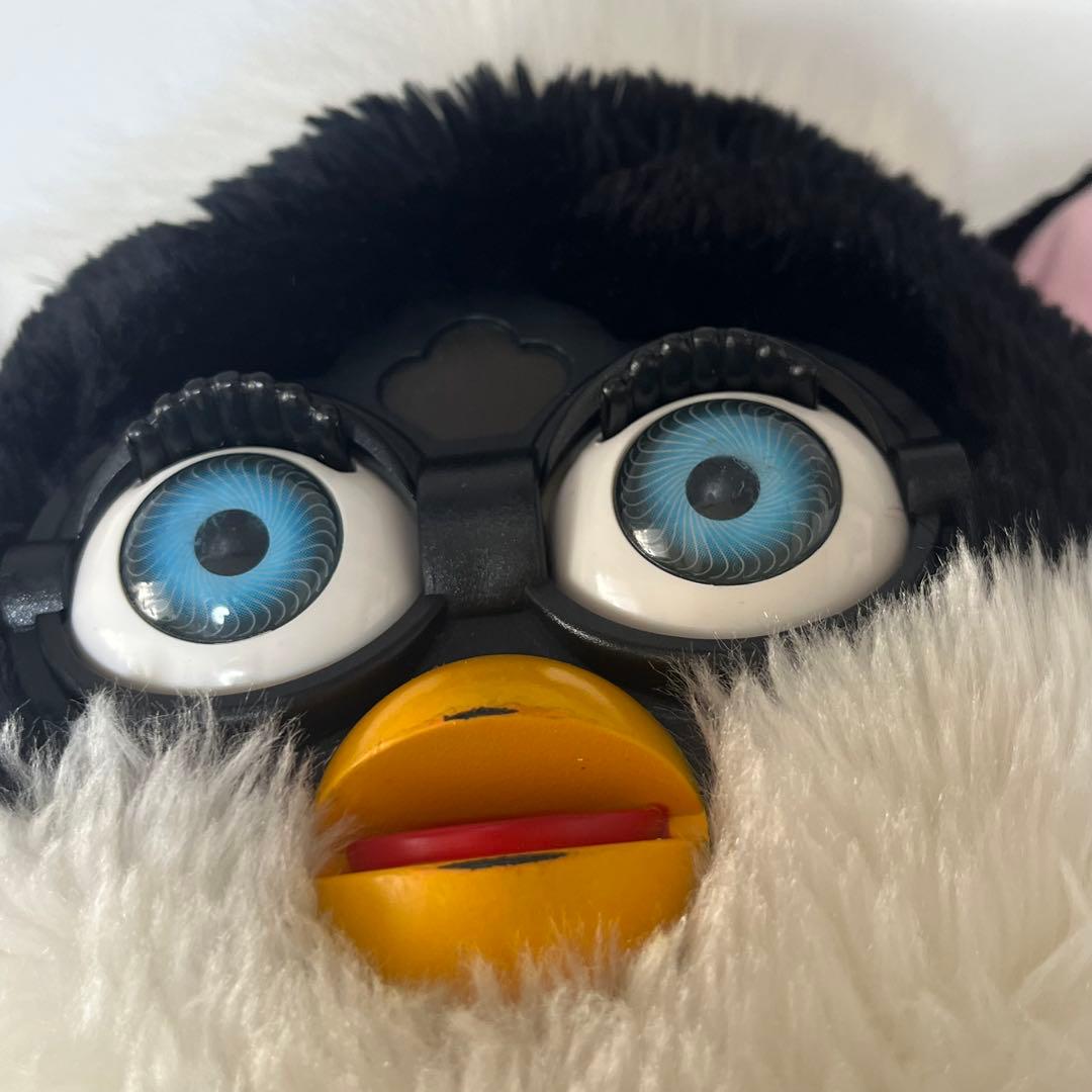 ファービー　初代　リュック　バックパック　鞄　furby　グレー　#8