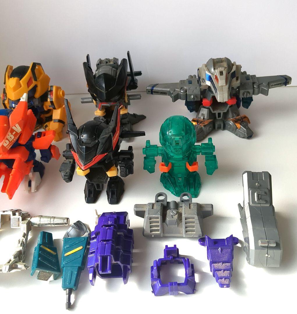 【当時物】バトルビーダマン ZEROシリーズ 5体＋カスタムパーツ まとめ売り