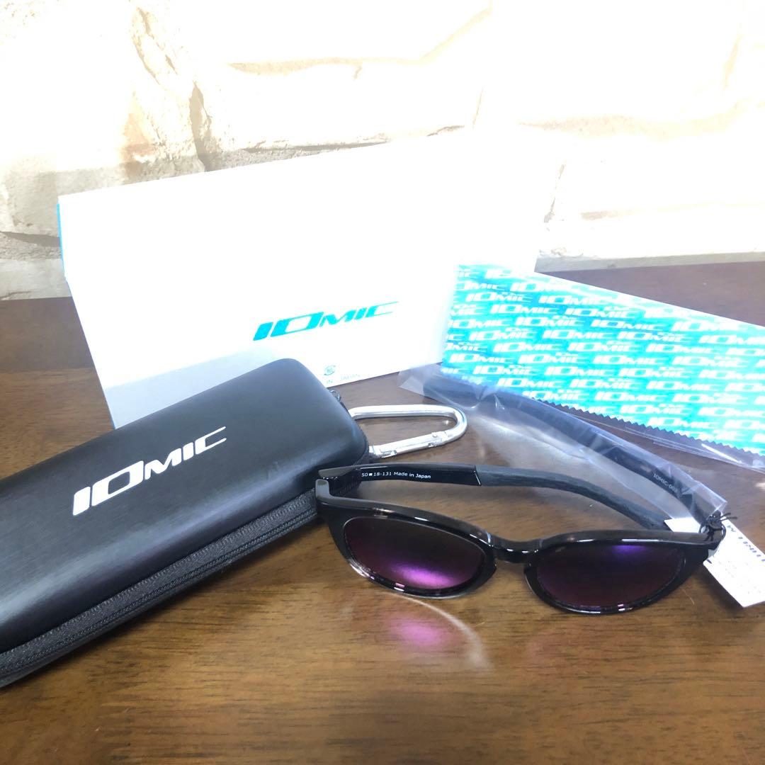 IOMIC イオミック 002 UVカット マーブル柄 サングラス