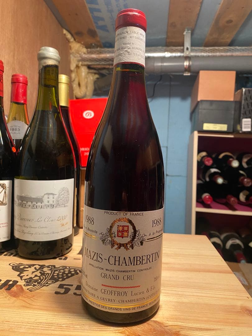 1988年Mazis Chambertin GEOFFROY
