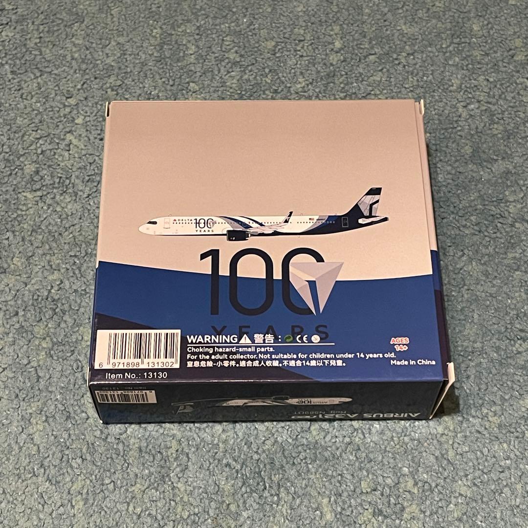DELTA A321neo デルタ航空 100周年 エアーバス NG 1:400