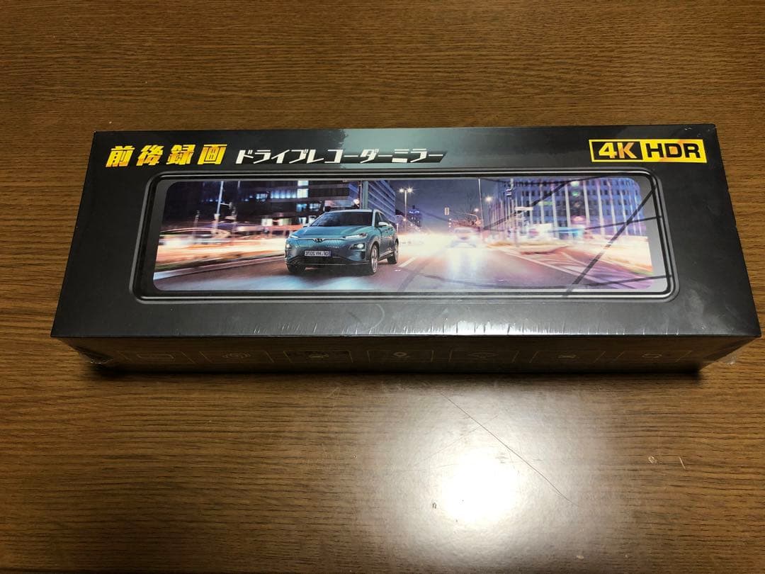 4K HDR ドライブレコーダーミラー BS01 前後録画