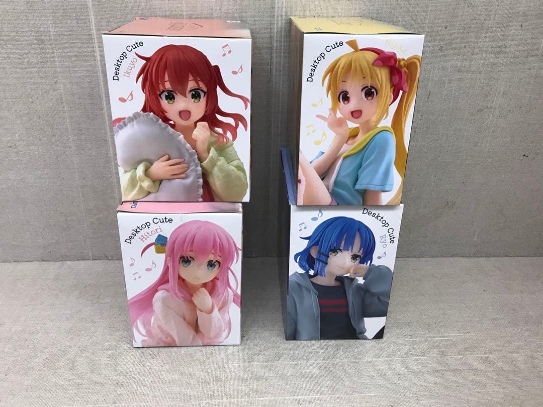 未開封品　『ぼっち・ざ・ろっく！』 Desktop Cute フィギュア　4点