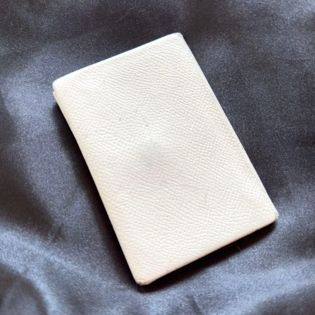 人気✨エルメス HERMES カルヴィ カードケース　ホワイト