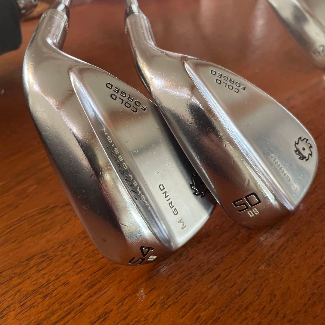 ボーケイウェッジ　cold forged 50°と54° モーダス120S 2本