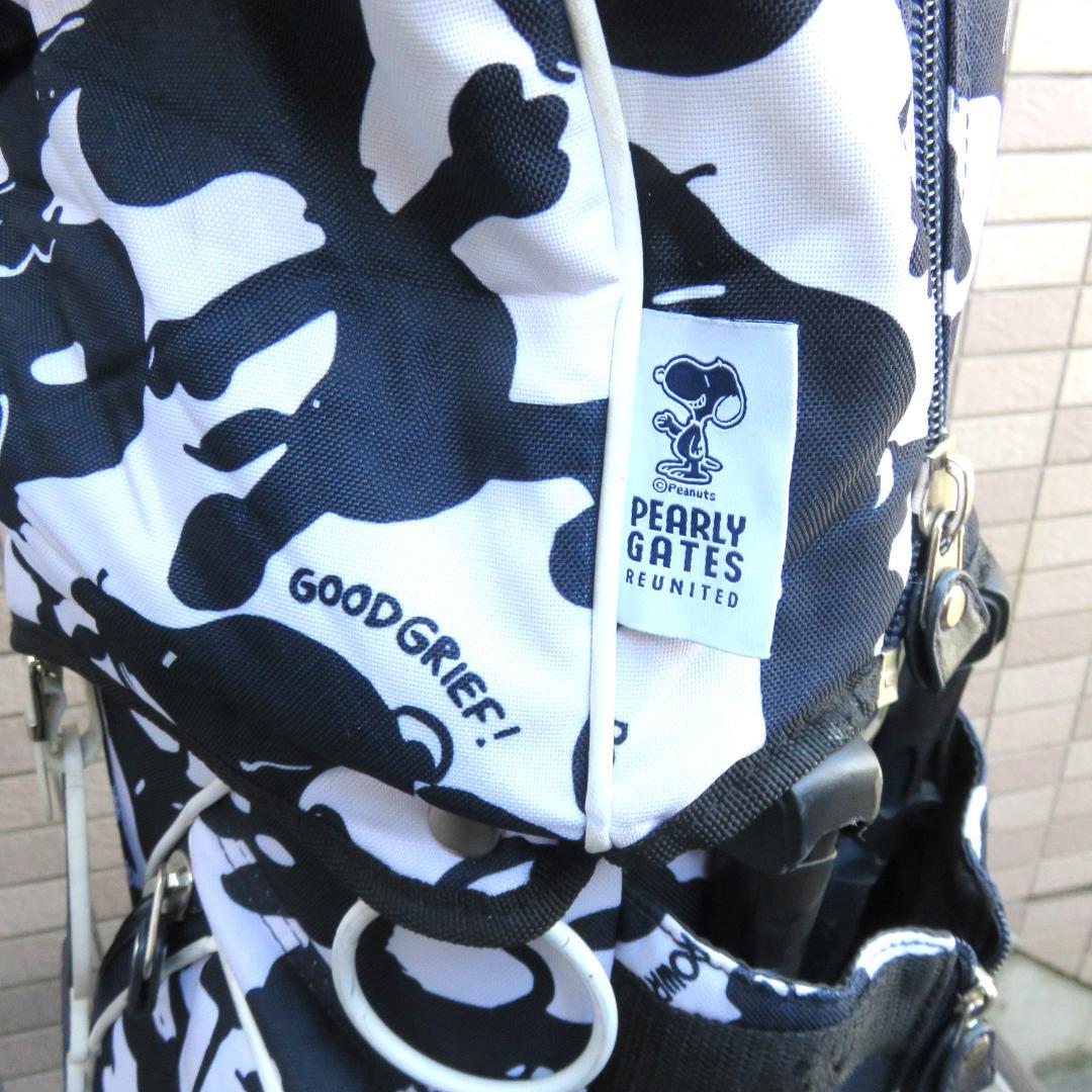 PEARLY GATES パーリーゲイツ　スヌーピーコラボ　キャディーバック