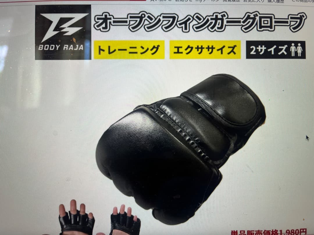 BODY RAJA サンドバッグとグローブセット