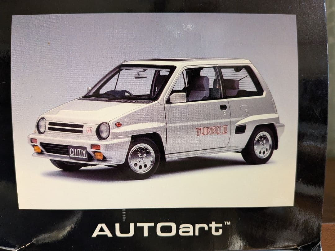 ホンダ　シティターボ CITY TURBO II 1/18 モトコンポ付き　美品