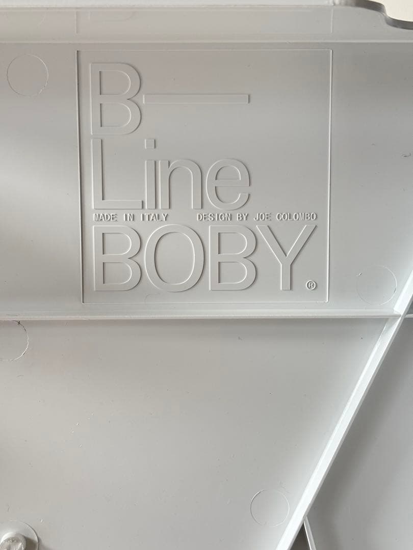 Boby Wagon ボビーワゴン 3段3トレイ ホワイト B-LINE