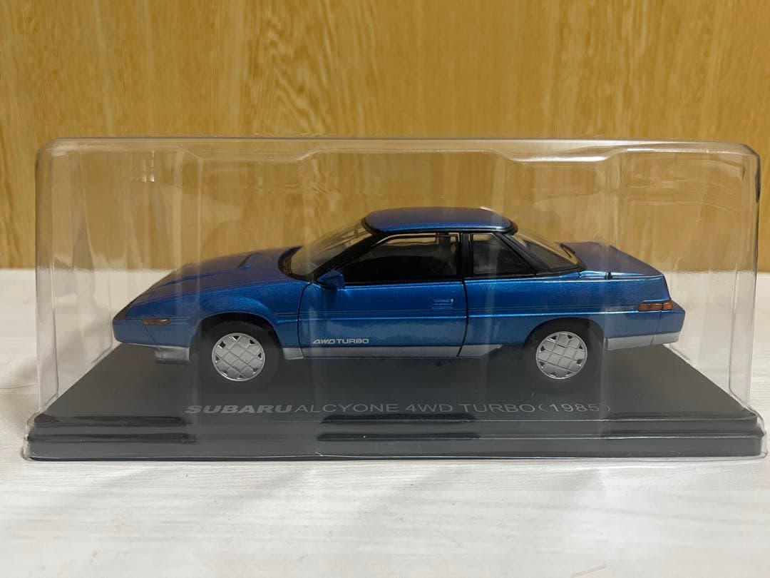 ミニカー SUBARU ALCYONE 4WD TURBO 1985 1/24