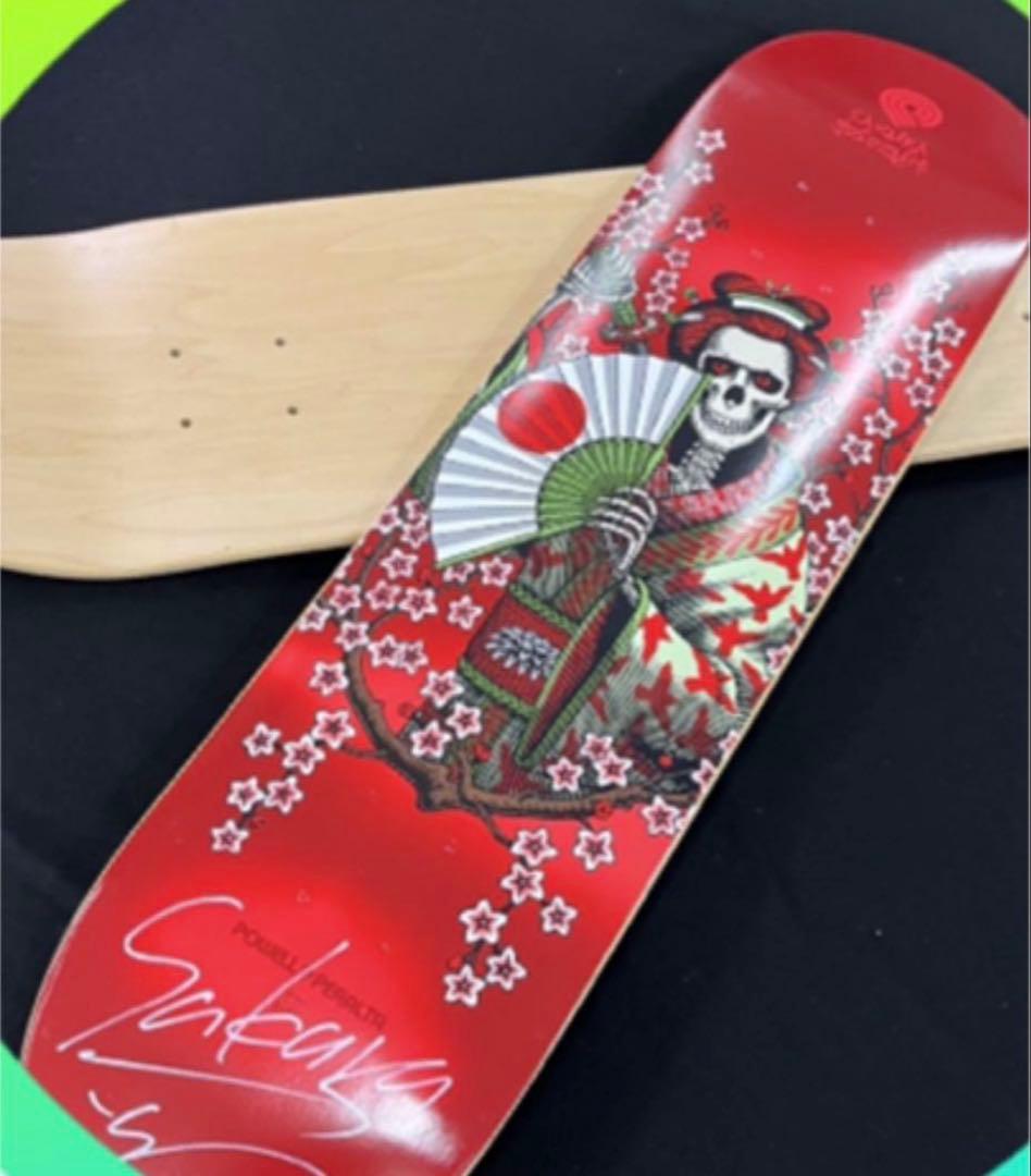 【直筆サイン入り】金メダリスト 四十住さくら スケートボード デッキ