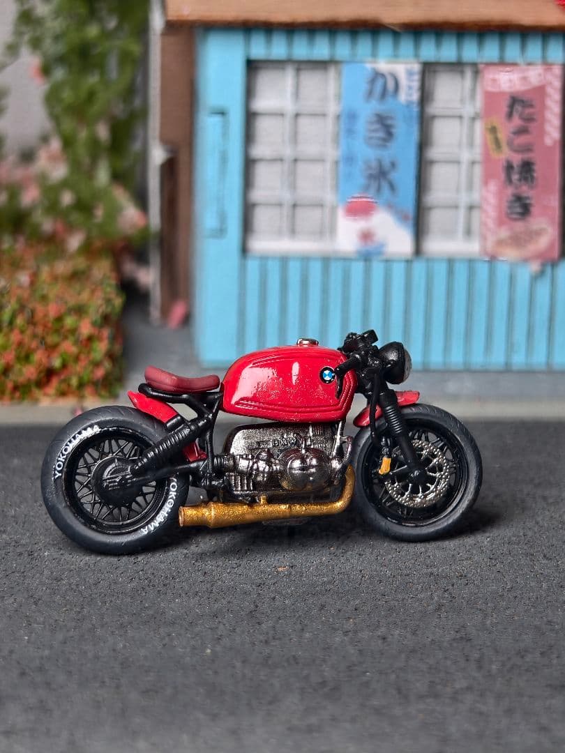 1/64  R100 バイク模型 ミニチュア